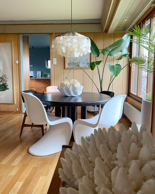 Aqua Veil Coastal Shell Chandelier