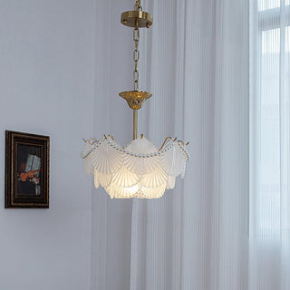 Shell Retro Glass Pearl Chandelier