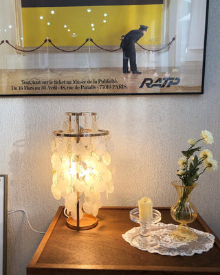 Cove Luxury Shell Table Light