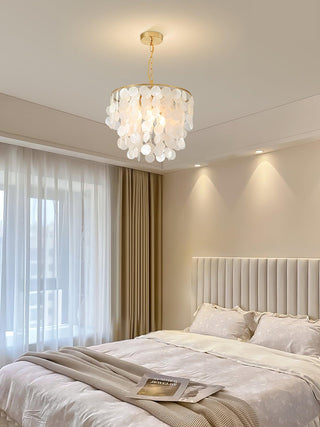 Chime Natural Shell Chandelier
