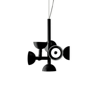 Sibilla Sculptural Black Pendant Light