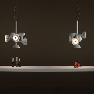 Sibilla Sculptural Black Pendant Light