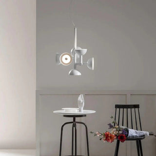 Sibilla Sculptural Black Pendant Light