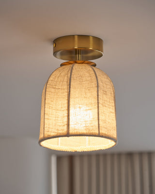 Maren Modern Linen Ceiling Lamp