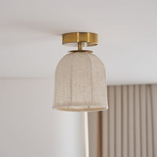Maren Modern Linen Ceiling Lamp