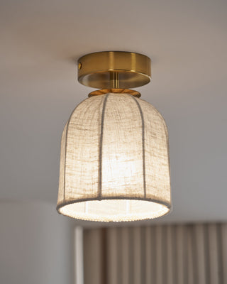 Maren Modern Linen Ceiling Lamp