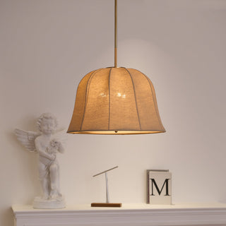 Sienna Modern Linen Pendant Light