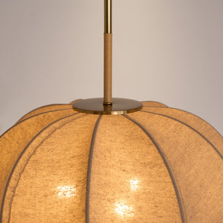 Sienna Modern Linen Pendant Light