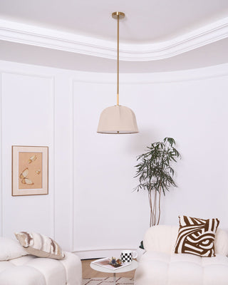 Sienna Modern Linen Pendant Light