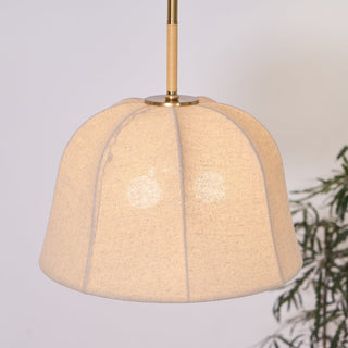 Sienna Modern Linen Pendant Light