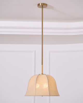 Sienna Modern Linen Pendant Light