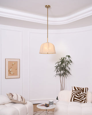 Sienna Modern Linen Pendant Light