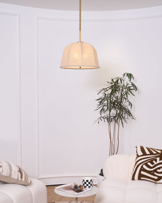 Sienna Modern Linen Pendant Light