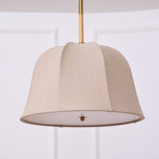Sienna Modern Linen Pendant Light