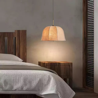 Sienna Modern Linen Pendant Light