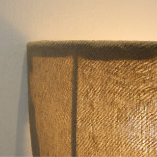 Sienna Modern Linen Wall Sconce