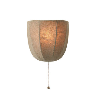 Sienna Modern Linen Wall Sconce