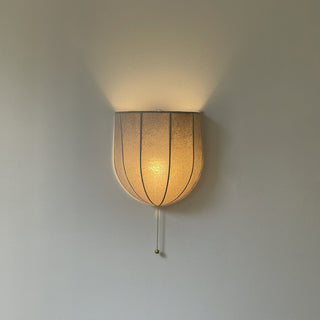 Sienna Modern Linen Wall Sconce