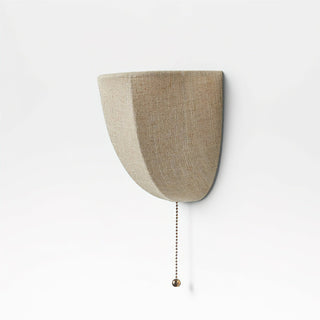Sienna Modern Linen Wall Sconce