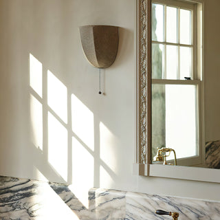 Sienna Modern Linen Wall Sconce