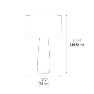 Ridge Serene Wood Table Lamp