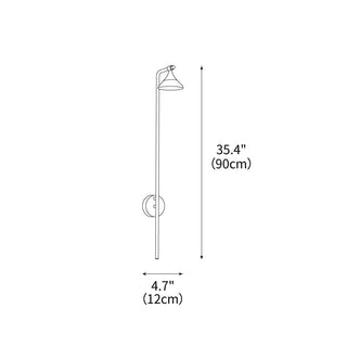 Sierra Scandinavian Metal Wall Sconce