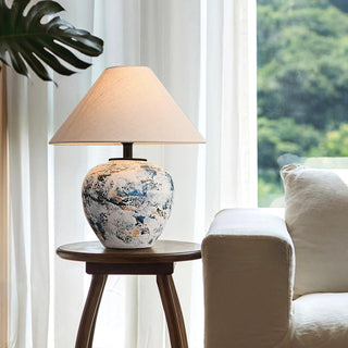 Sierra Sunset Oriental Ceramics Table Light