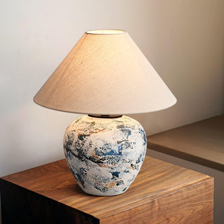 Sierra Sunset Oriental Ceramics Table Light