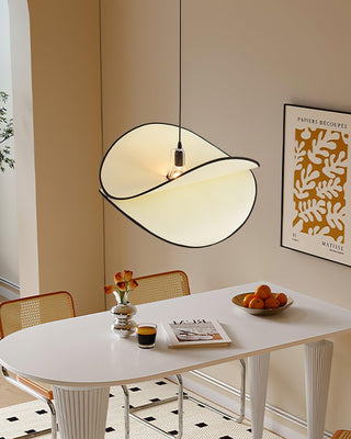 Sierra Valley Sculptural Fabric Pendant Light