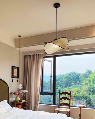 Sierra Valley Sculptural Fabric Pendant Light
