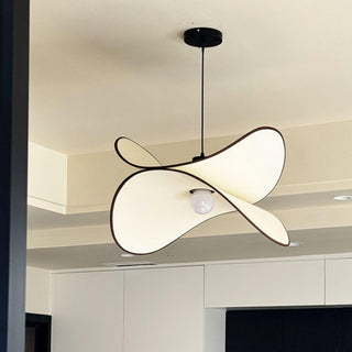 Sierra Valley Sculptural Fabric Pendant Light
