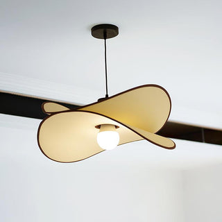 Sierra Valley Sculptural Fabric Pendant Light