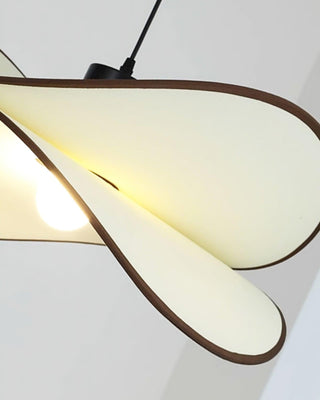 Sierra Valley Sculptural Fabric Pendant Light