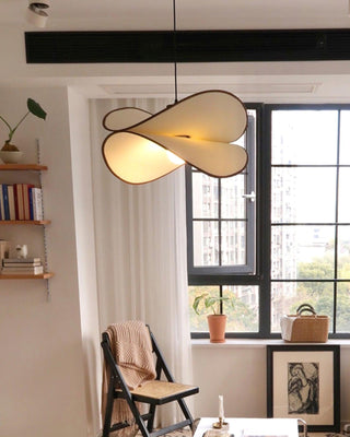 Sierra Valley Sculptural Fabric Pendant Light