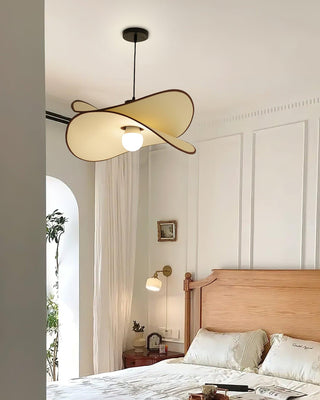Sierra Valley Sculptural Fabric Pendant Light