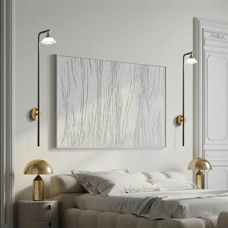 Sierra Scandinavian Metal Wall Sconce