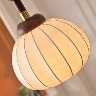 Silk Globe Wabi-Sabi Silk Pendant Light