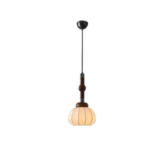 Silk Globe Wabi-Sabi Silk Pendant Light