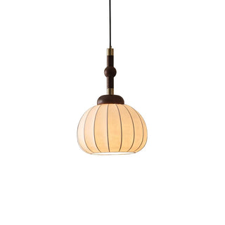 Silk Globe Wabi-Sabi Silk Pendant Light