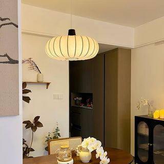 Silk Wabi-Sabi Silk Lantern Pendant Light