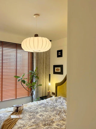 Silk Wabi-Sabi Silk Lantern Pendant Light