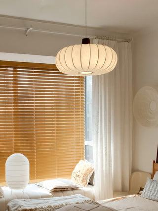 Silk Wabi-Sabi Silk Lantern Pendant Light