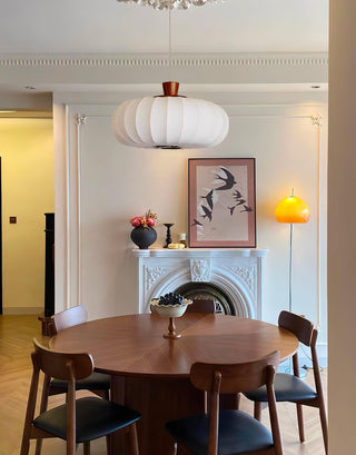 Silk Wabi-Sabi Silk Lantern Pendant Light