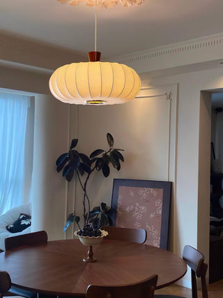 Silk Wabi-Sabi Silk Lantern Pendant Light