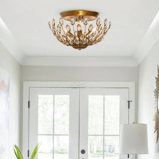 Seraphina Glam Crystal Ceiling Light