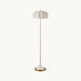 Simone White Metal Floor Lamp