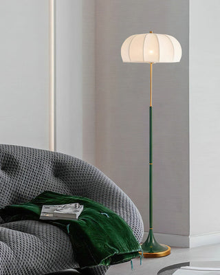 Simone White Metal Floor Lamp