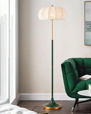 Simone White Metal Floor Lamp