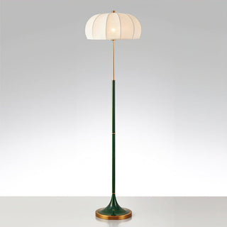 Simone White Metal Floor Lamp