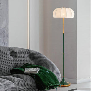 Simone White Metal Floor Lamp